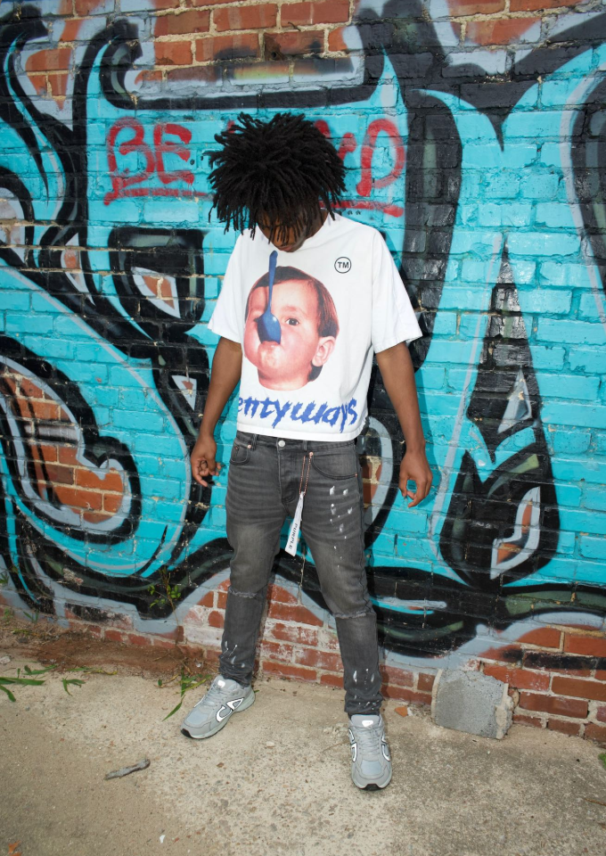 BABY BLUE TEE