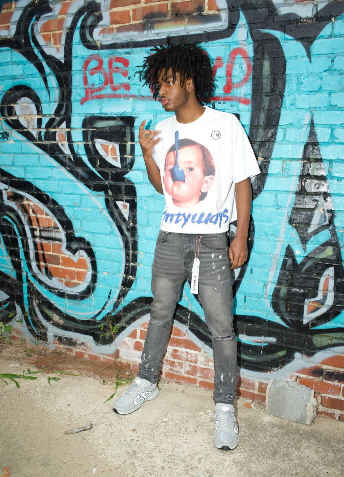 BABY BLUE TEE