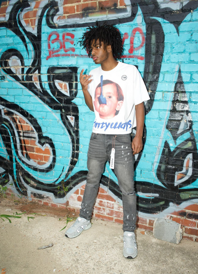 BABY BLUE TEE